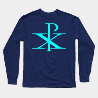 Chrismon (aquamarine) Long Sleeve T-Shirt